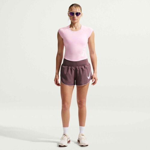 Nike W Nk Tempo Swoosh Run Df Ss - pink foam/photon dust/white