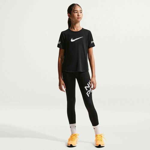 Nike G Np Df Ss Top Hbr Vnr - black/white