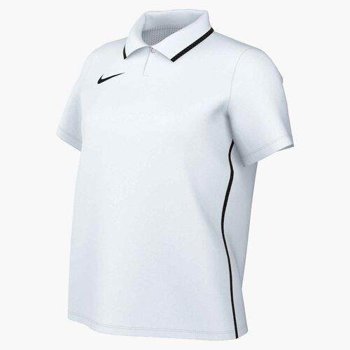 Nike W Nk Df Park26 Ss Polo - white/black/black