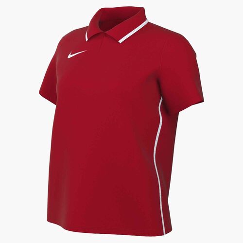 Nike W Nk Df Park26 Ss Polo - university red/white/white