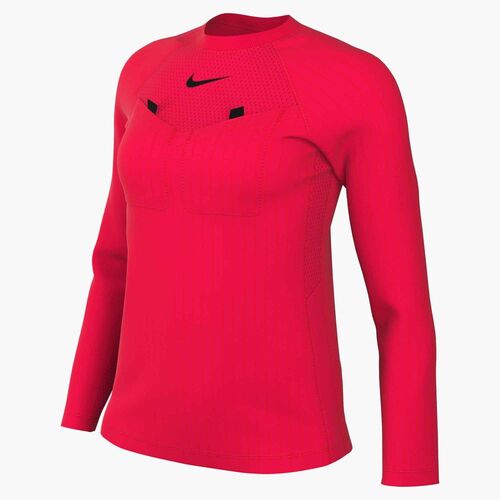 Nike W Nk Df Ref Iii Jsy Ls - bright crimson/black/black