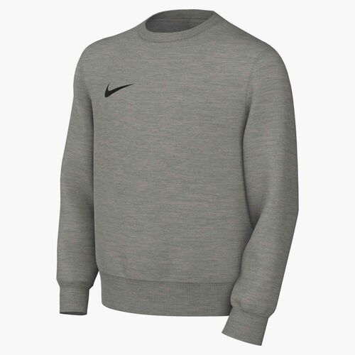 Nike Y Nk Park26 Flc Crew - dk grey heather/black