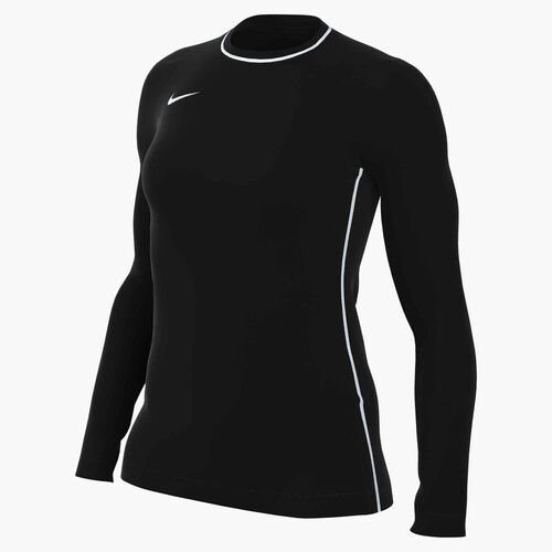 Nike W Nk Df Park26 Crew Top - black/white/white