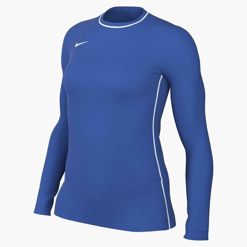 Nike W Nk Df Park26 Crew Top - royal blue/white/white