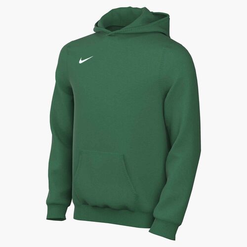 Nike Y Nk Park26 Flc Po Hoodie - pine green/white
