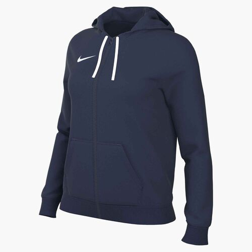Nike W Nk Park26 Flc Fz Hoodie - midnight navy/white
