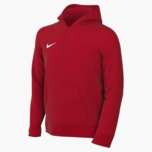 Nike Y Nk Park26 Flc Fz Hoodie - university red/white