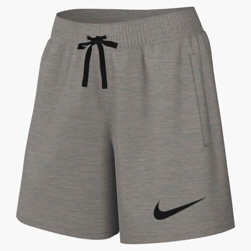 Nike W Nk Park26 Flc Short Kz - dk grey heather/black