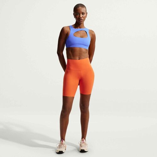 Nike W Nk Df Zenvy Bra Cs Ssnl - sapphire/white
