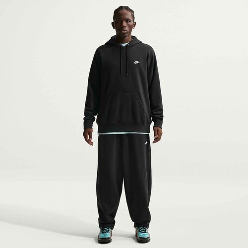 Nike M Nk Club Os Ft Pant - black/black/white
