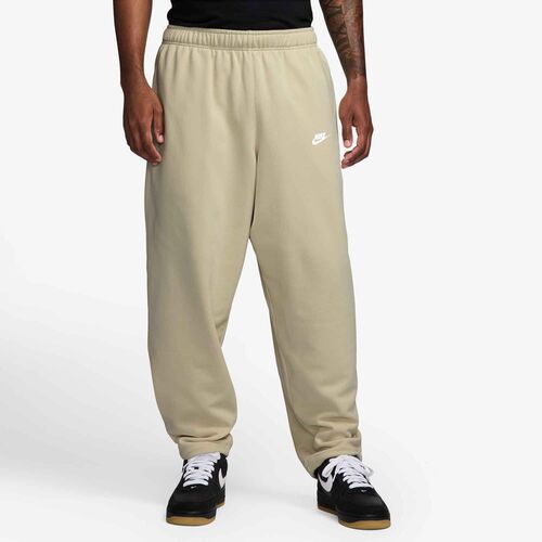 Nike M Nk Club Os Ft Pant - lt khaki/lt khaki/white