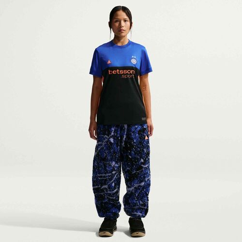 Nike Inter W Nk Df Jsy Ss Stad Se - hyper blue/black/safety orange