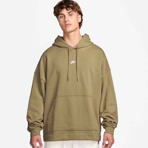 Nike M Nk Club Ft Os Po Hoodie - parachute beige/parachute beige/whi