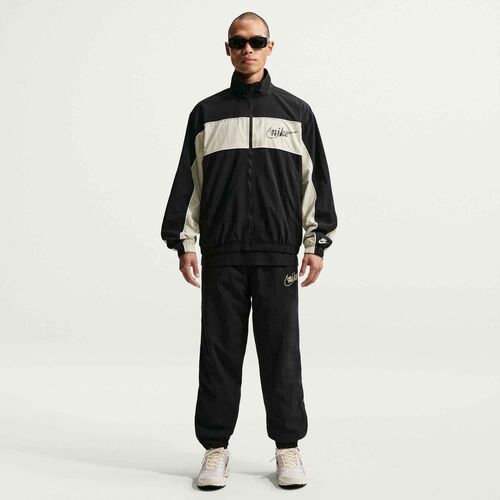 Nike M Nk Club Ltwt Pant Ctb - black/lt khaki/lt khaki