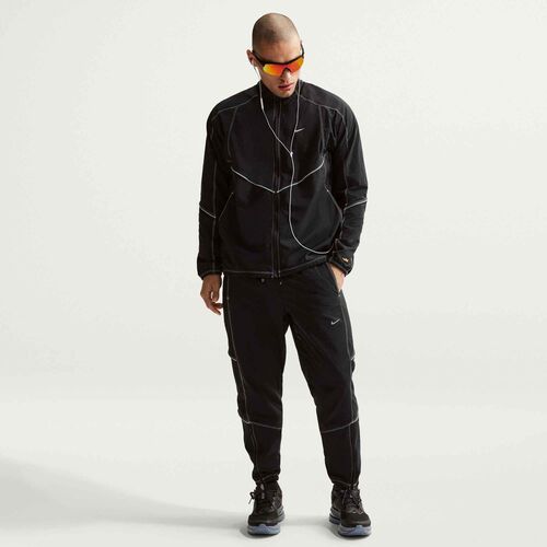 Nike M Nk Df Retro Track Pant - black/black/black/reflective silv