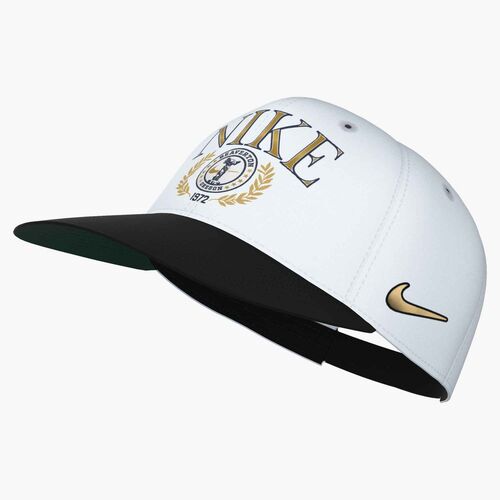 Nike U Nk Rise Cap S Cb Aframe Gfx - white/black
