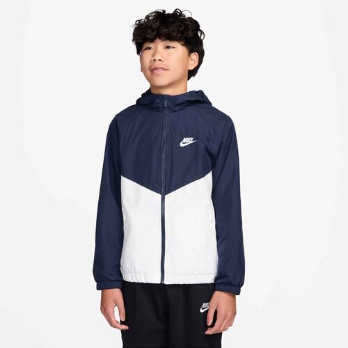 Nike K Nsw Rpl Wr Hd Jacke - midnight navy/white/white
