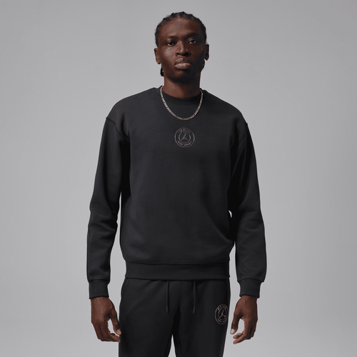 Nike M J Hoop Fleece Crew Psg - oil grey