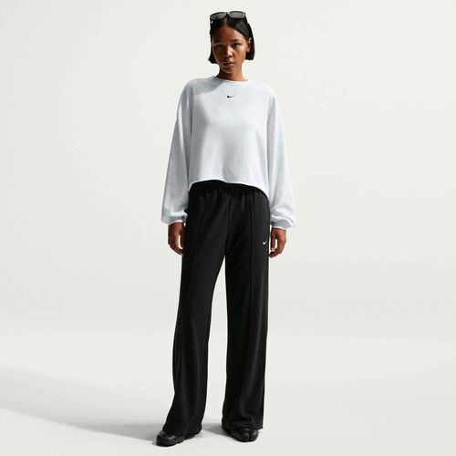 Nike W Nsw Offln Chll Ft Oh Mr Pant - black/black/sail