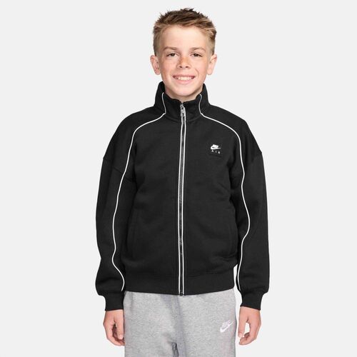Nike K Nk Air Flc Trk Jkt - black/white/white
