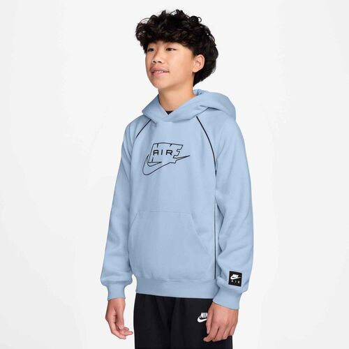 Nike K Nk Air Po Hoodie - hydrogen blue/black/black