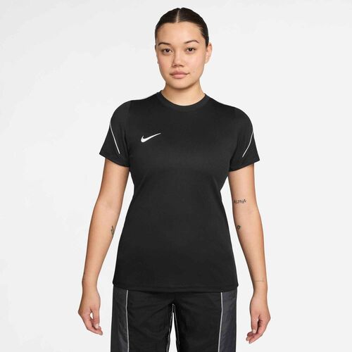 Nike W Nk Df Strk Ss Top K - black/white/white/white