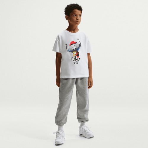 Nike K Nsw Tee M90 Max Grail - white