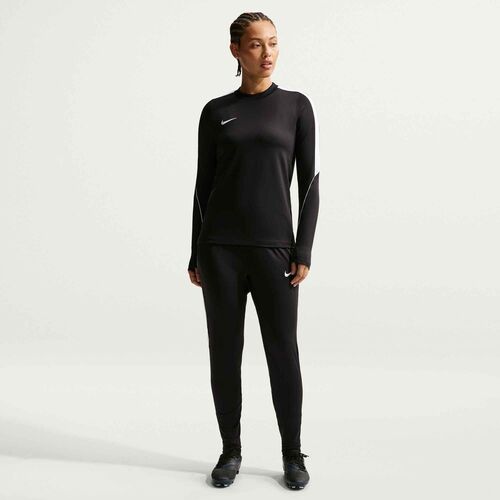 Nike W Nk Df Strk Crew Top K - black/white/white/white