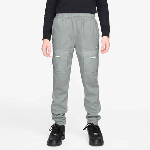 Nike K Nsw City Utility Pant Mm - lt smoke grey/black/lt liquid lime