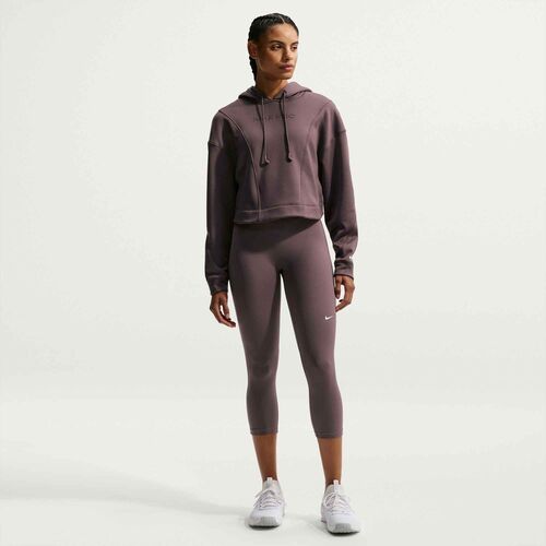 Nike W Np Df 365 Mr Crop Tight Usm - tattoo/white