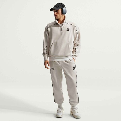 Nike M Nk Air Flc Jogger - light bone/black