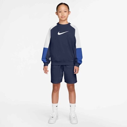 Nike K Nsw Shorts Tracksuit Crew - midnight navy/white/game royal/whit