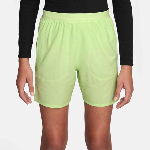 Nike K Nk Df Stride Short - lt liquid lime/reflective silv