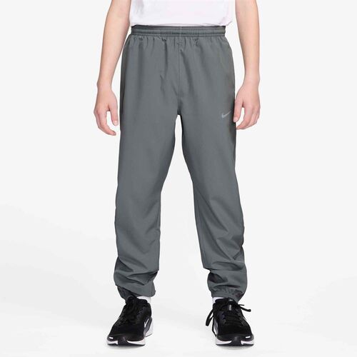 Nike K Nk Df Miler Pant Woven - smoke grey/reflective silv