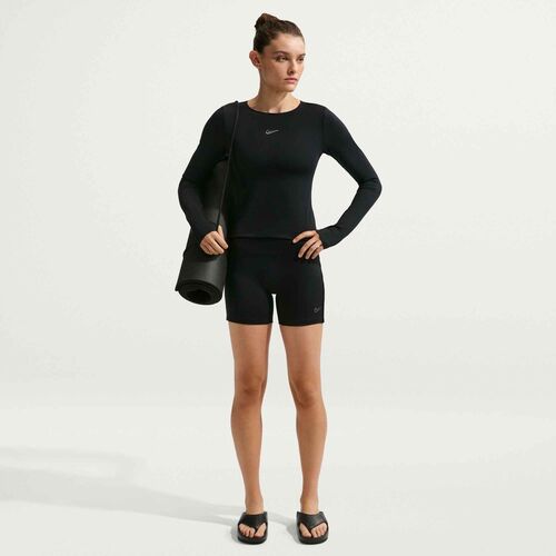 Nike W Nk Df One 5In Shrt Usm Gls - black