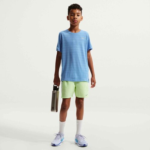 Nike K Nk Df Miler Short - lt liquid lime/volt tint/reflective