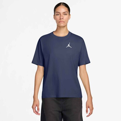 Nike W J Jumpman Ss Gf Tee Lbr 2 - midnight navy/white