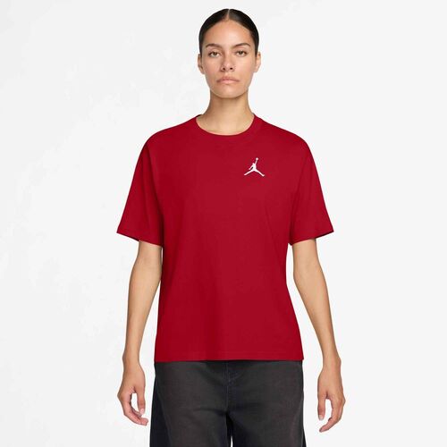 Nike W J Jumpman Ss Gf Tee Lbr 2 - gym red/white
