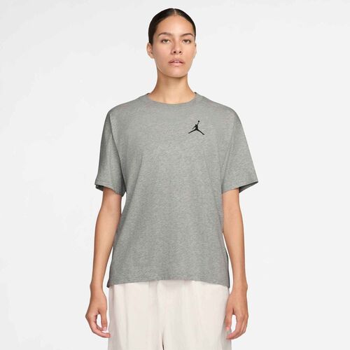 Nike W J Jumpman Ss Gf Tee Lbr 2 - grey heather/black