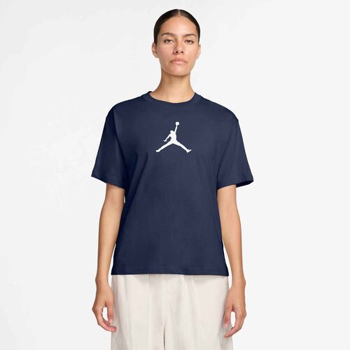 Nike W J Jumpman Ss Gf Tee Hbr 2 - midnight navy/white