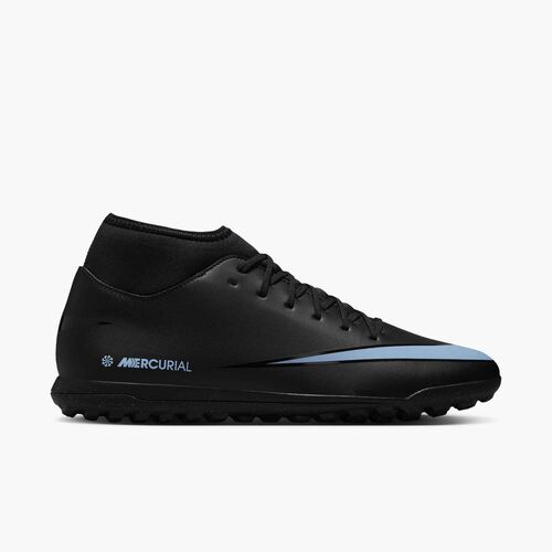Nike Superfly 10 Club Tf - black/ice blue