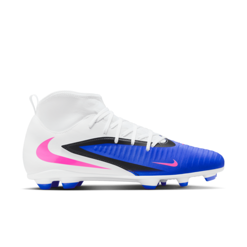 Nike Phantom 6 High Club Fg/Mg - racer blue/pink blast-white