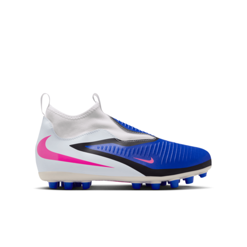 Nike Jr Phantom 6 High Acad Fg/Mg - racer blue/pink blast-white