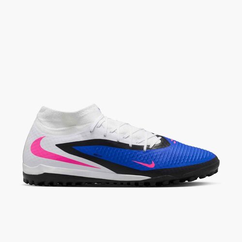 Nike Phantom 6 High Acad Tf - racer blue/pink blast-white