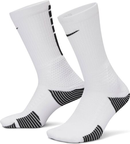 Nike U Nk Elite Cush Crew 1Pr - white/black/black