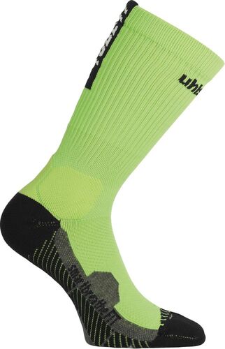 Uhlsport TUBE IT SOCKS - flash grn/schwarz