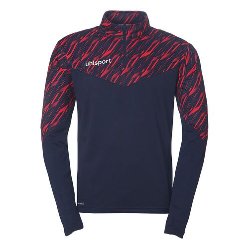 Uhlsport Progressive 28 1/4 Zip Top - marine/rot
