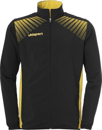 Uhlsport GOAL PR�SENTATIONSJACKE - schwarz/limonengelb