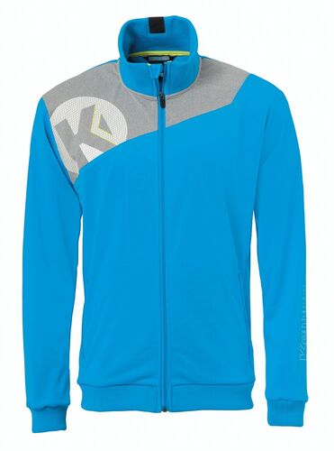 Kempa CORE 2.0 POLY JACKE - kempablau/dark grau melan