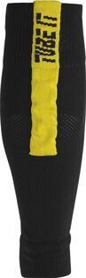Uhlsport TUBE IT SLEEVE - schwarz/limonengelb